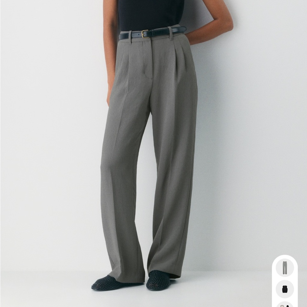 Aritzia effortless crepette Gray pants